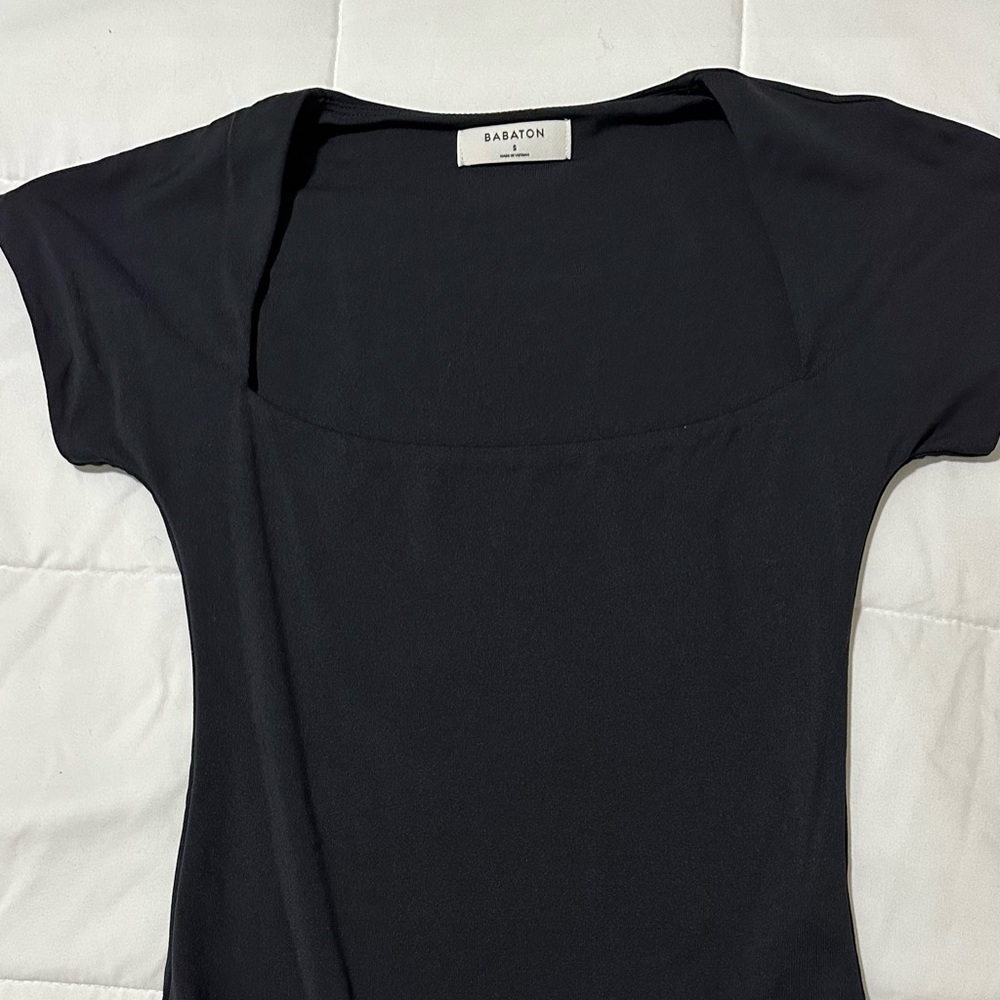 Aritzia contour square-neck bodysuit